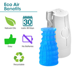 Fresh Products Eco Air Refill spiced apple open-air structure enables even scent diffusion