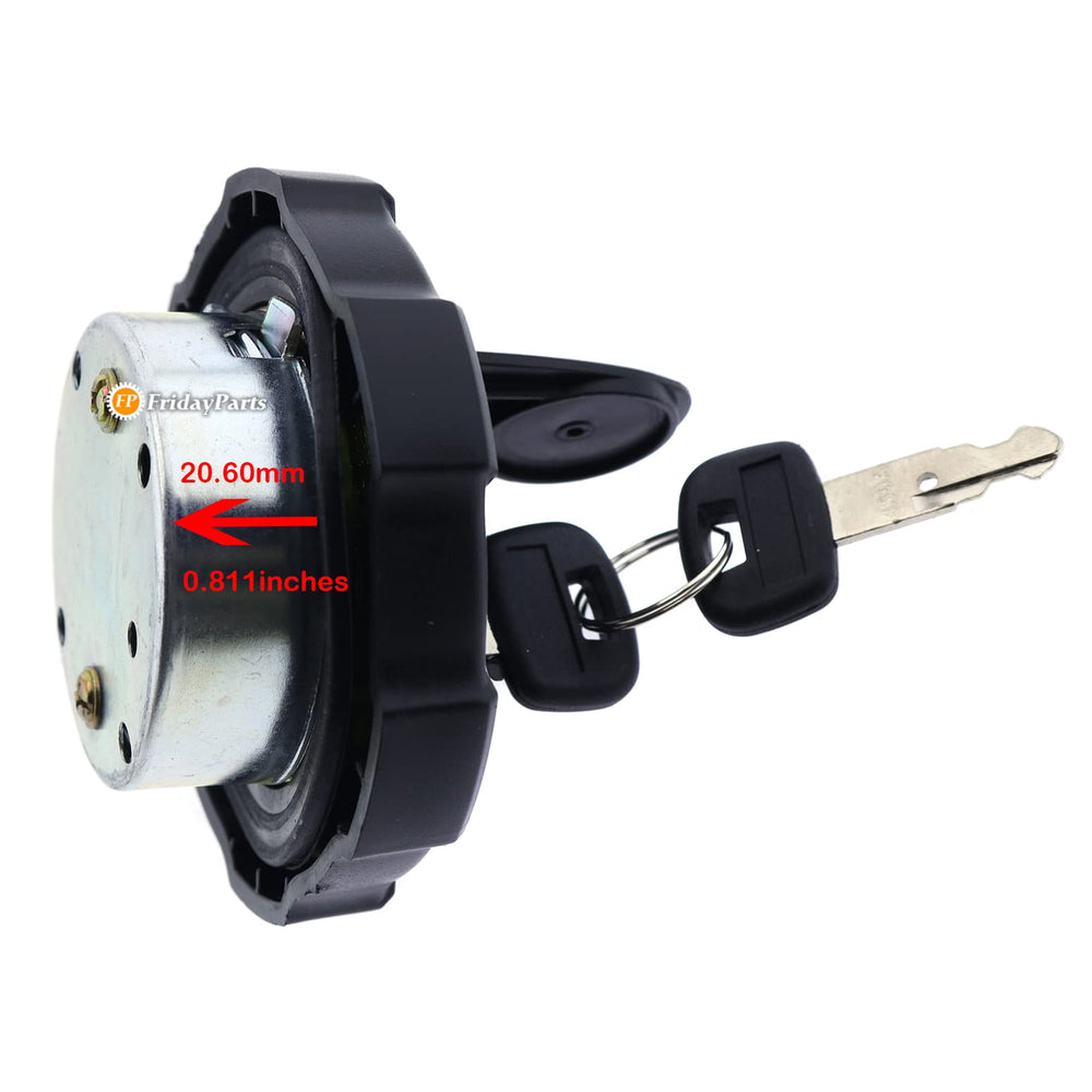 FridayParts CAT mini excavator fuel cap fitment demonstrates compatibility.