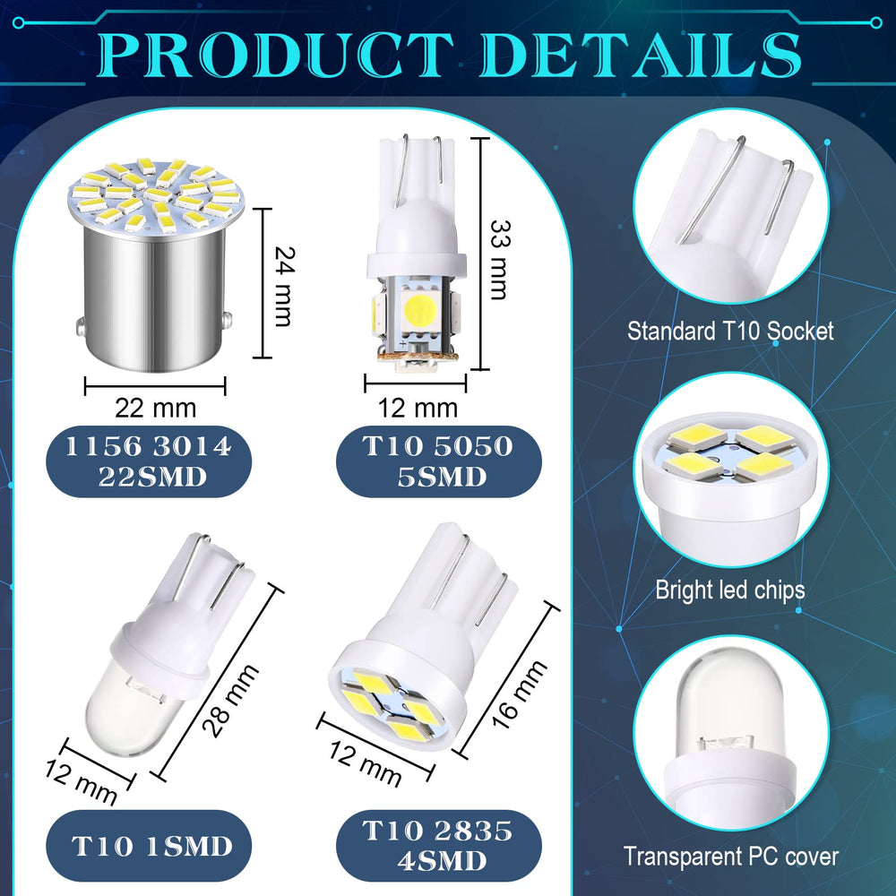 Frienda 31mm LED car bulb for map and interior lighting in vehicles.
