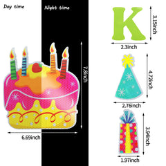 Frienda cake magnets add festive sweetness to metal surfaces and party vibes.