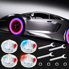 Frienda car tire light solar LED for enhanced nighttime visibility