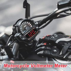 Frienda car voltmeter on dash aids quick battery status checks.