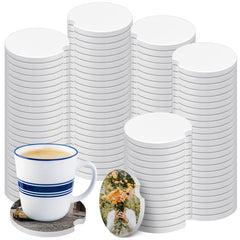 Frienda ceramic car sublimation blanks pack ready for custom cupholder designs.