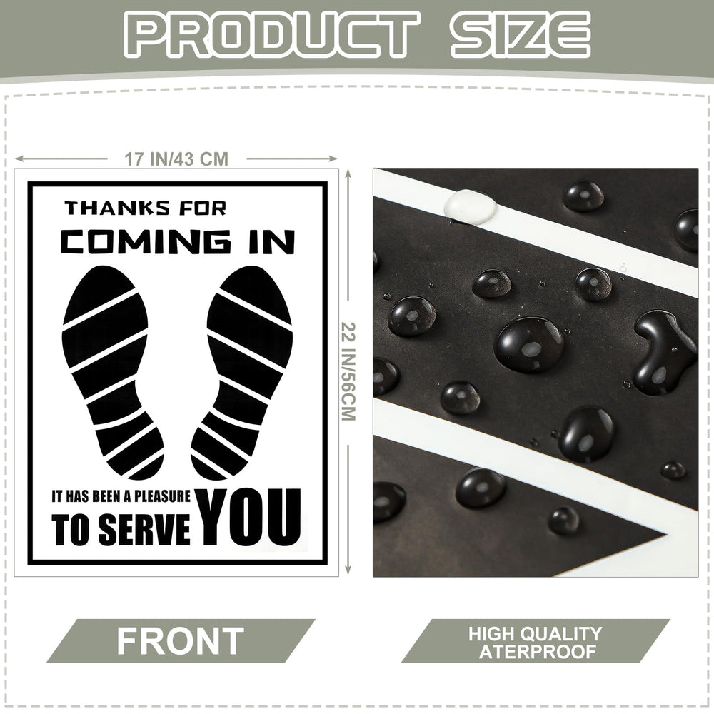 Frienda kraft-paper floor mats with plastic film cover provide durable car-floor protection.