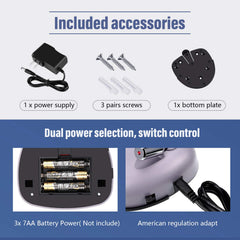 Frienda Park Dual Laser dual-power supply offers flexible power options for continuous use.