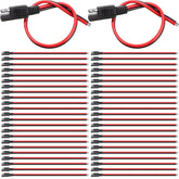 Frienda SAE connectors 16-pack in black and red for quick power extensions.
