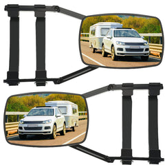 Frienda clip-on towing mirror improves side visibility for safer lane changes