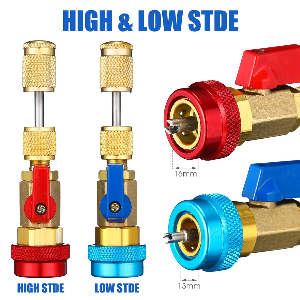 Frienda valve core remover toolbox keeps parts organized and ready