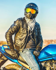 Frienda goggles provide wide field of view for safer on-road use