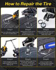 FRIWOLE LED work light aids repairs in low light.