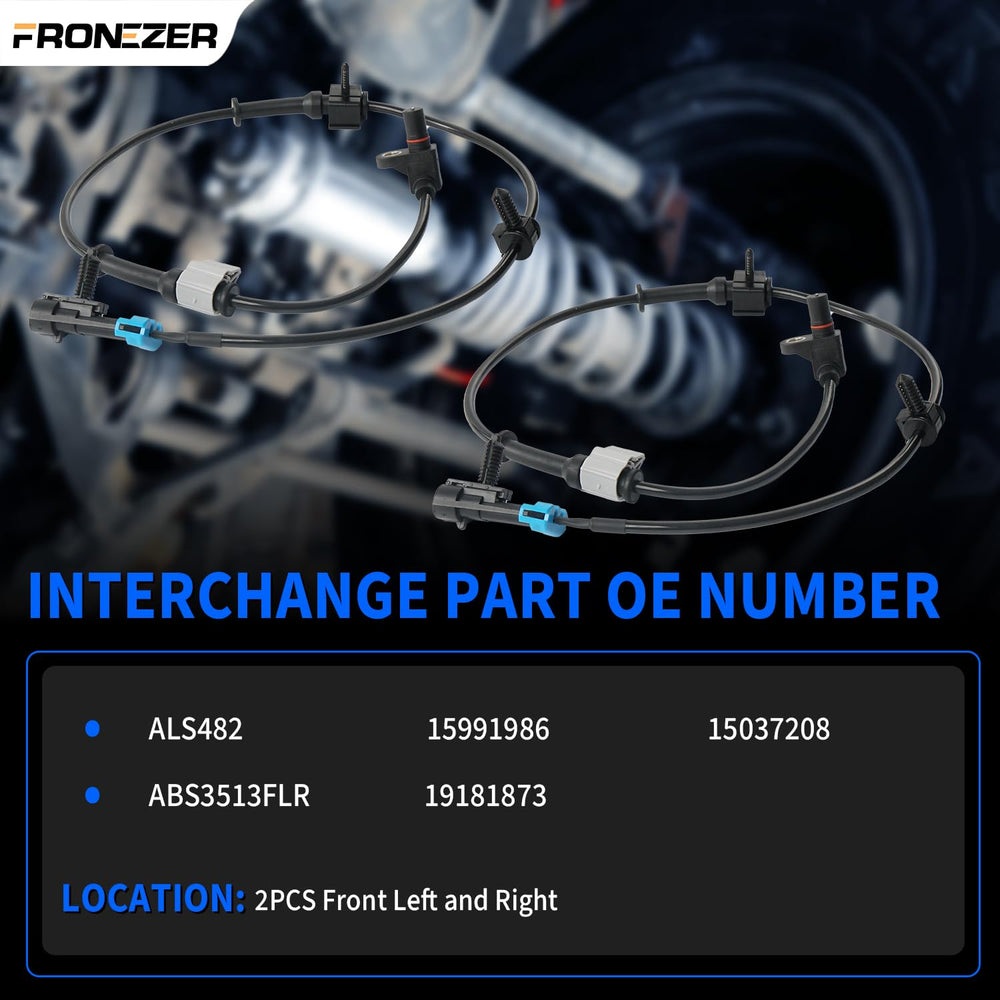FRONEZER ABS sensor OEM replacement supports DIY maintenance