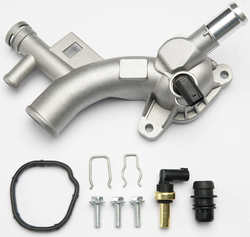 FRONEZER aluminum water outlet assembly shown for Cruze compatibility and leak resistance.