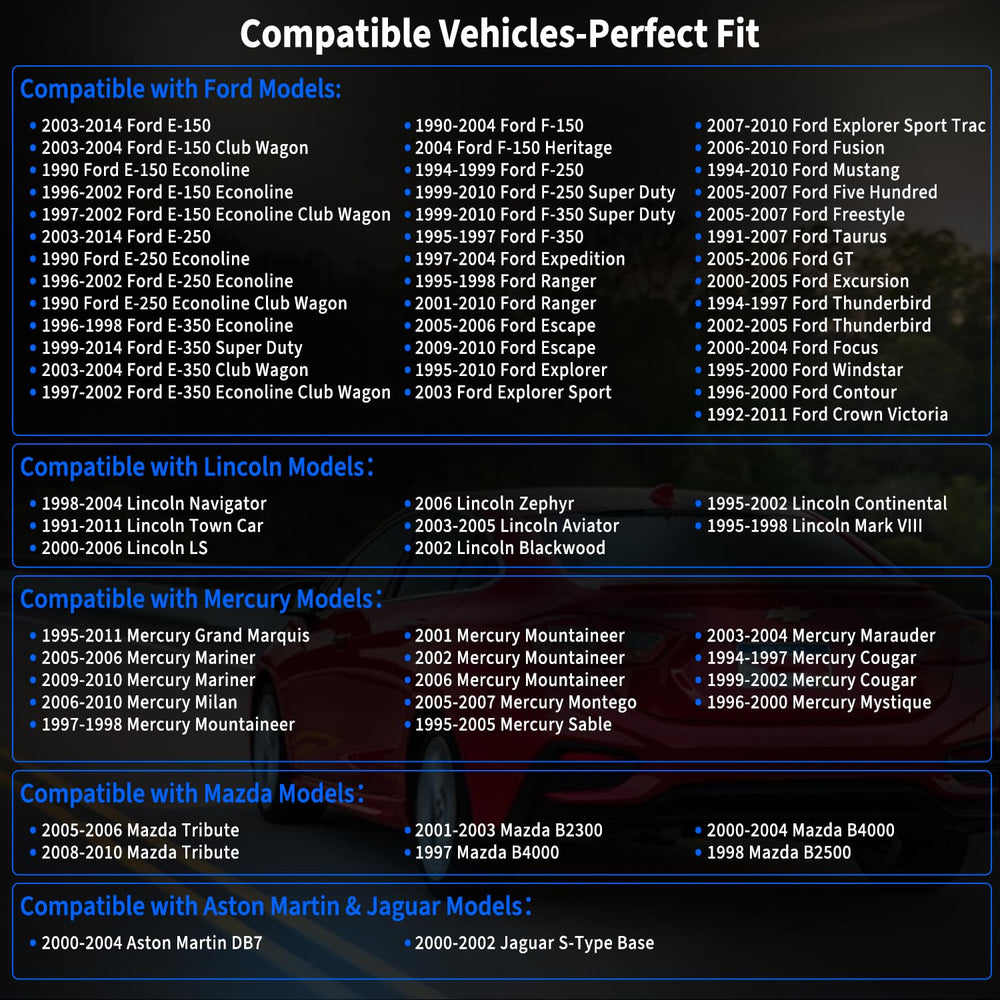 FRONEZER front and rear O2 sensors highlight premium stainless steel and ceramic construction