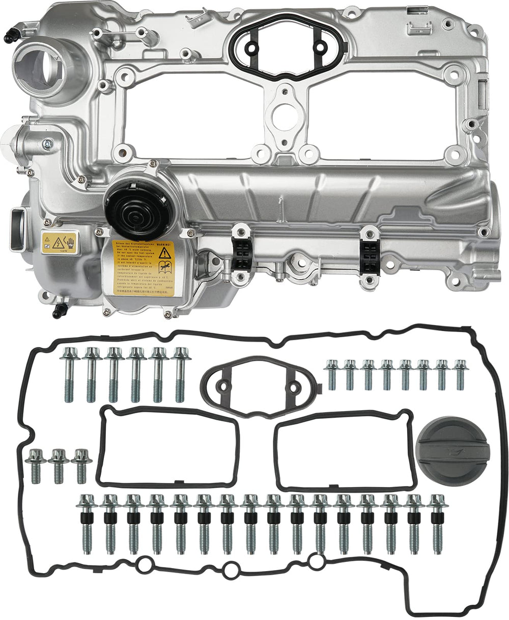 FRONEZER valve cover kit for BMW N20 engines — durable aluminum body.
