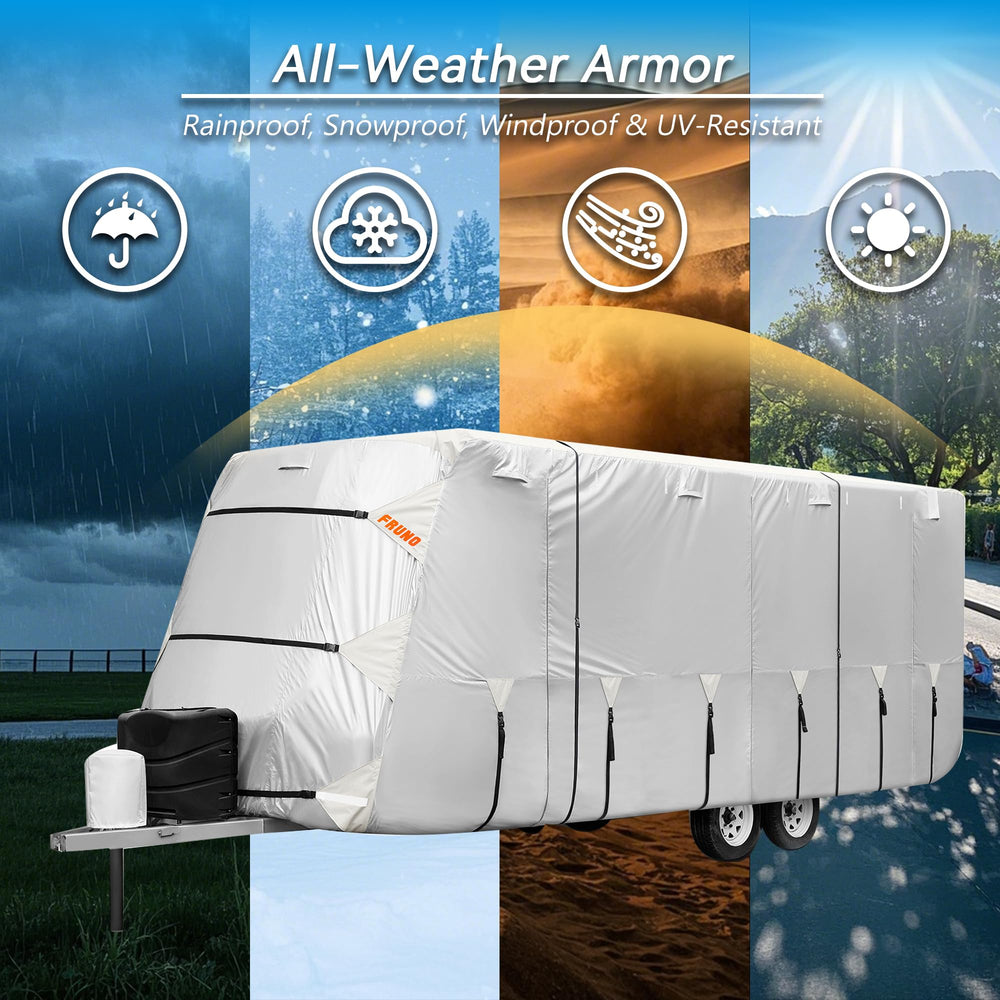 FRUNO rollable panels enable easy interior access without removal.