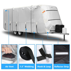 FRUNO wind-proof design showcases secure fit during strong gusts
