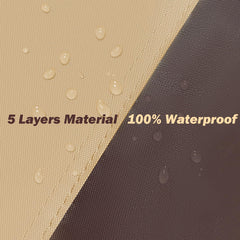 FSGRICH Corvette cover multi-layer material offers durable exterior protection.