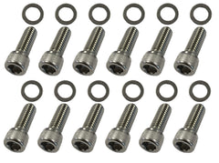 F.S.P SBC header bolt kit bolts for secure header mounting on Chevy V8 engines.