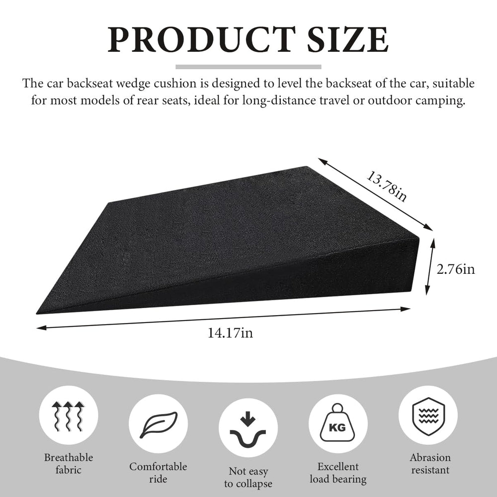 FSTURIOS wedge cushion side view highlighting the angled design for seated comfort