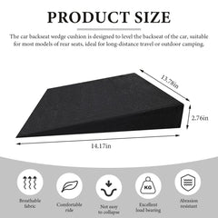 FSTURIOS wedge cushion side view highlighting the angled design for seated comfort