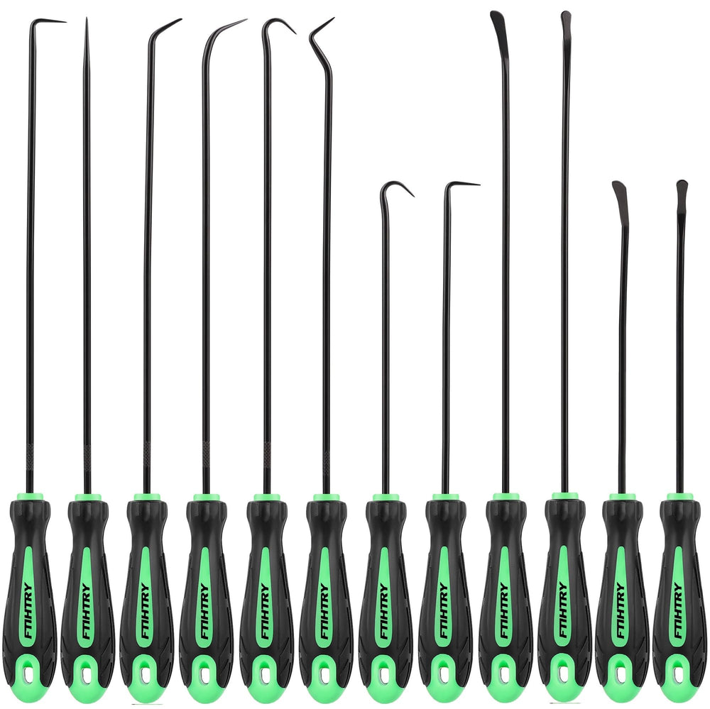 FTIHTRY 12-piece pick and hook set collection for precise component handling