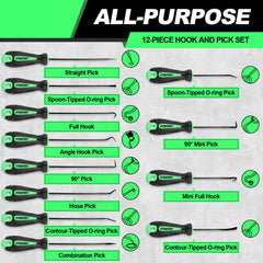 FTIHTRY 90-degree hook tool for accessing tight spaces with control