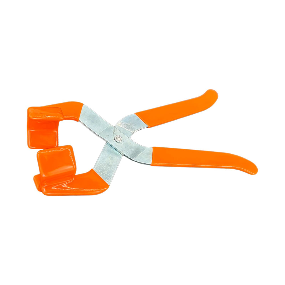 Fudatong lug nut cover puller in use on a wheel for easy removal
