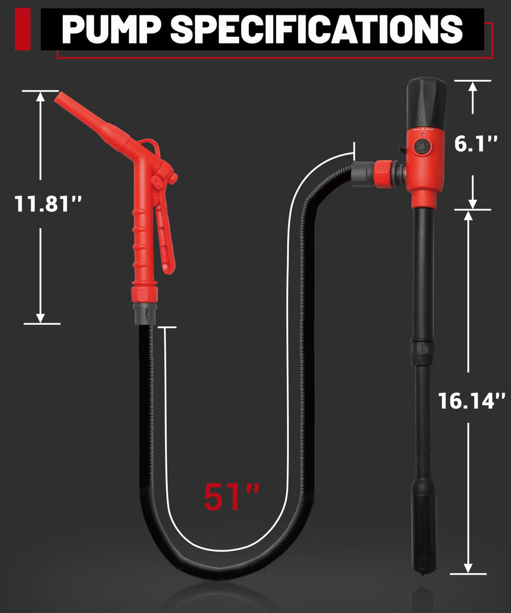 Fuelio delivers a smooth 2.8 GPM flow for quick fueling sessions.