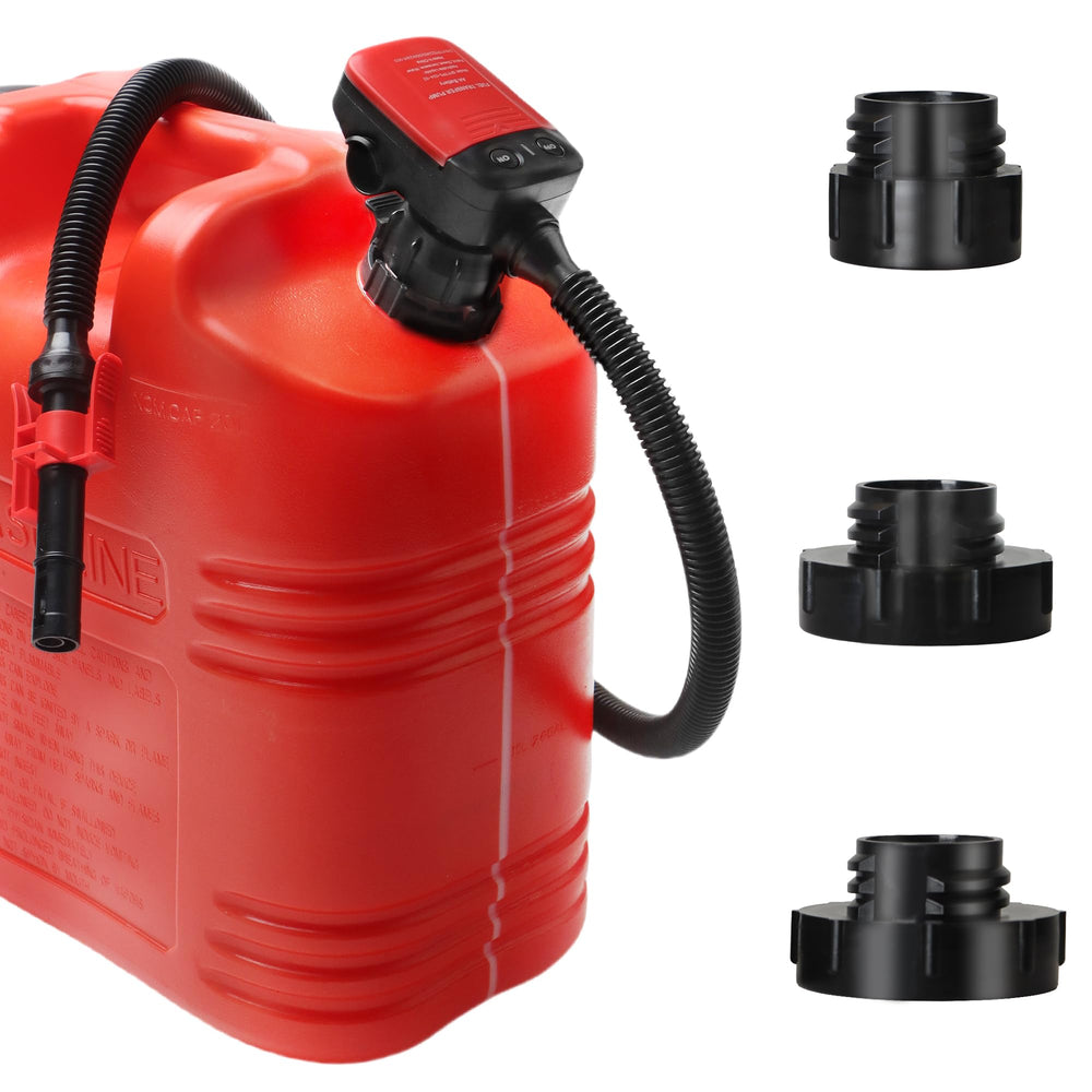 Fuelio pump nozzle with auto shut-off for spill-free fuel transfer.