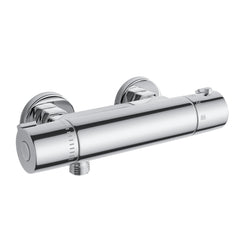 FUGO RV thermostatic shower faucet in brass chrome finish for consistent temps.