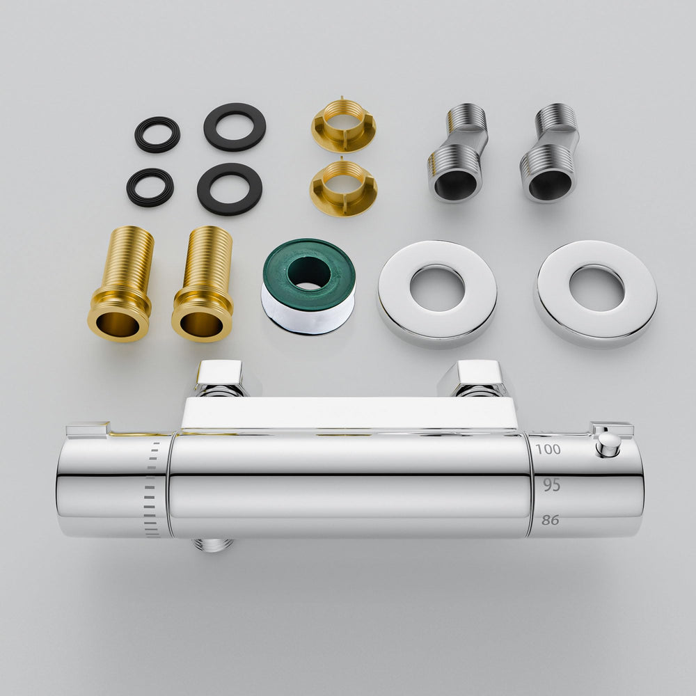 FUGO thermostatic core stabilizes temperature at 38°C safely.