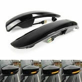 Fuguang Amber Sequential LED side mirror lights with smoked lens for Ford Kuga/Escape/Focus, enhanced night visibility