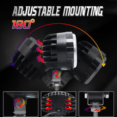 Fuguang long-life LED with 50,000 hours reduces maintenance needs.