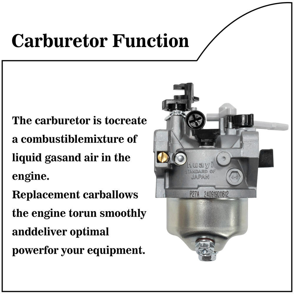 Gaskets, fuel line, and clamps included with P27A for streamlined installation