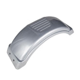 Fulton Trailer Fenders closeup with scratch-resistant silver finish and durability