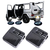 FUNGORGT car door logo light projector enhances visibility and style when opening the door.