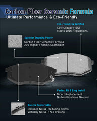 Warranty badge and installation-friendly brake kit overview