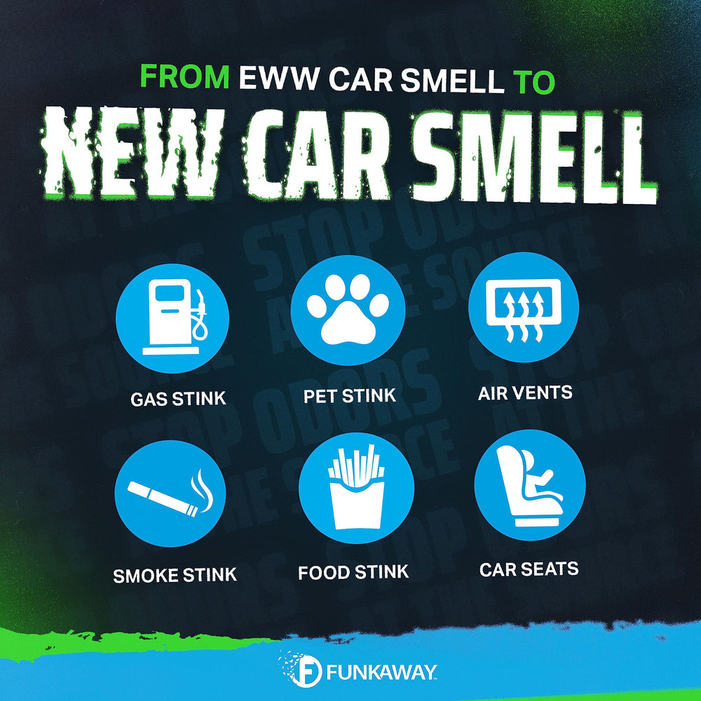 FunkAway interior fabrics receiving odor treatment after application.
