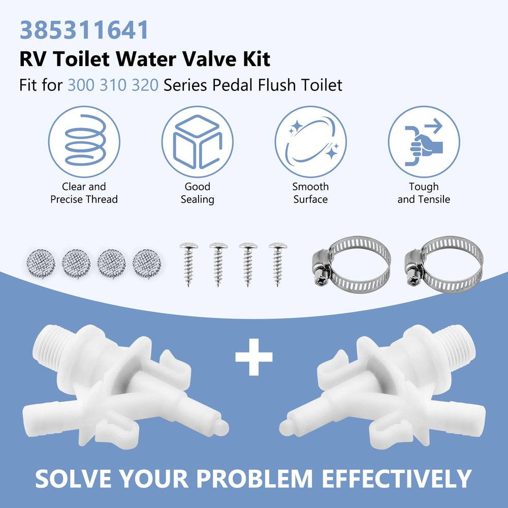 Funmit ABS plastic valve construction highlighting rugged material
