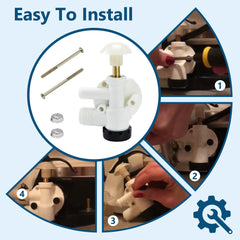 Funmit easy installation design enables quick valve replacement