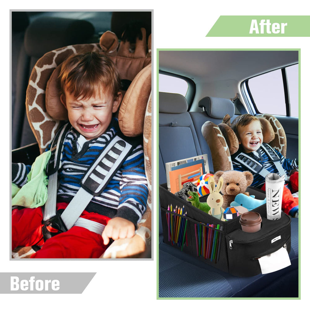 FUNNy elf non-slip base and seat belt loops prevent slipping