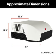 Furrion Chill Cube 18K control panel for precise setpoint adjustments.