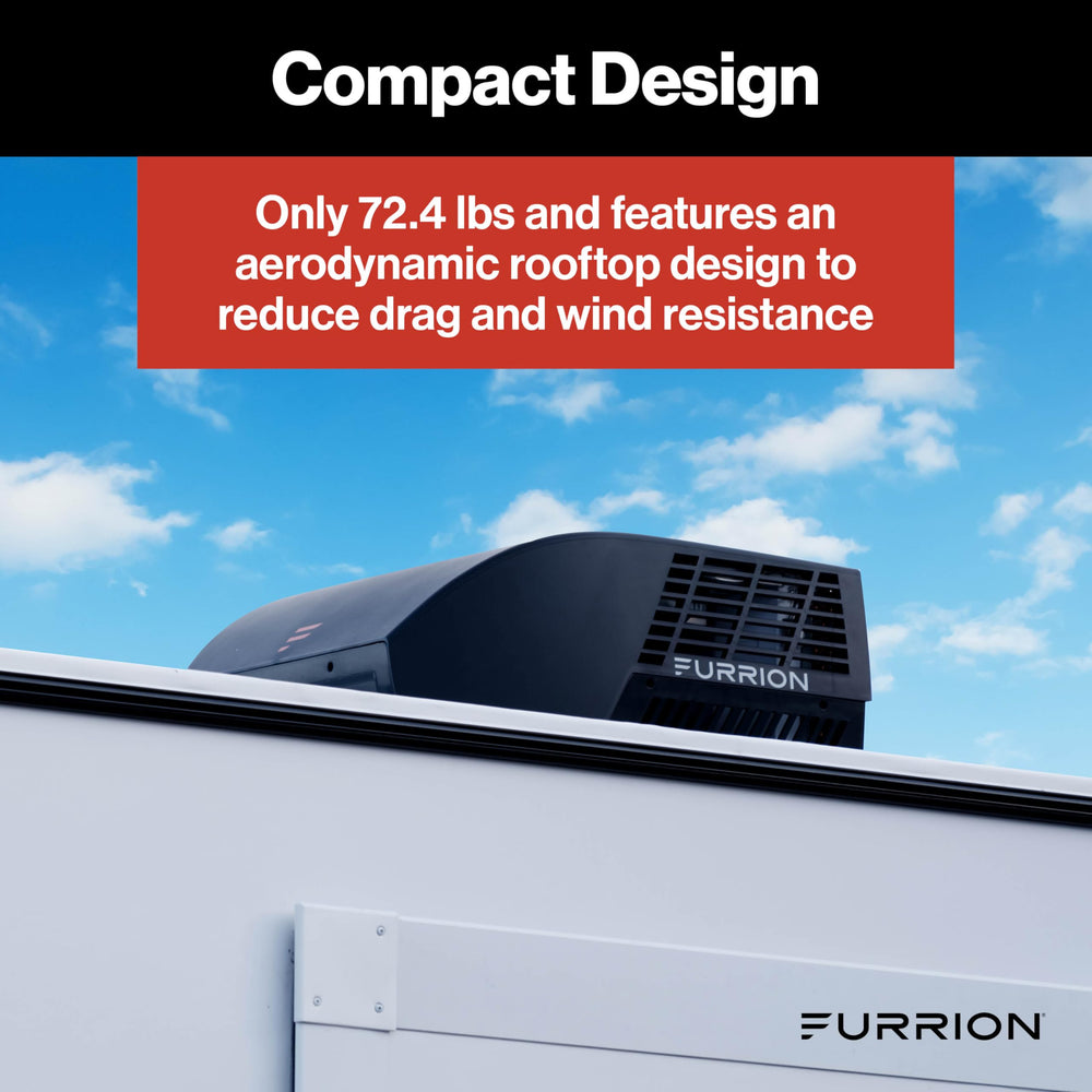 Ducted airflow from Chill Cube 18K ensures even RV cooling.