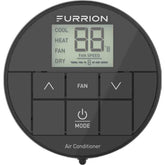 Furrion Chill HE thermostat wall control front view showing compact design for RVs