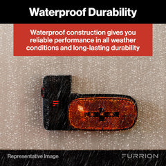 Furrion Vision S+ built-in marker lights boost road visibility.