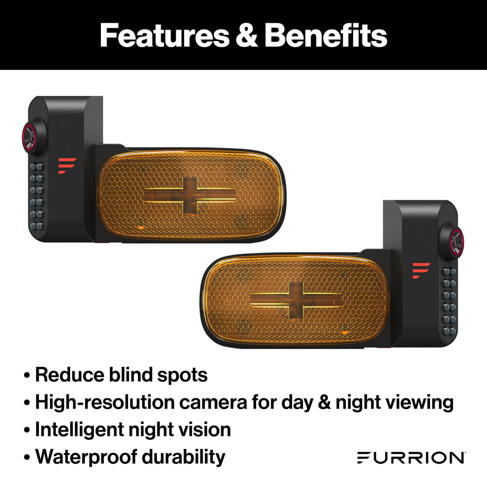 Furrion Vision S+ 1080p cameras capture sharp daytime surroundings.
