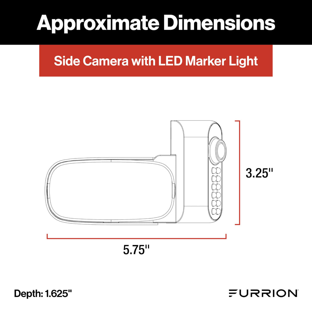 Furrion Vision S+ infrared night vision for clear RV awareness after dark.