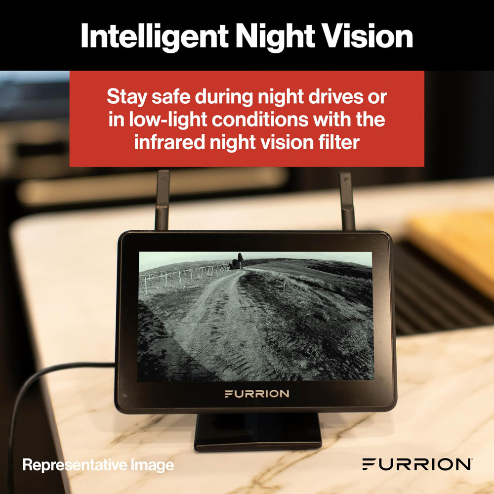Furrion Vision S+ waterproof design ensures reliable performance in all weather.