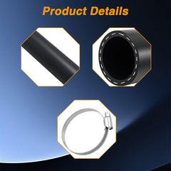 FUSCH simple tool-free installation, cut to length and slide over components.