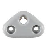 FUSCH sun visor mount clip gray driver-side in use provides secure visor support.
